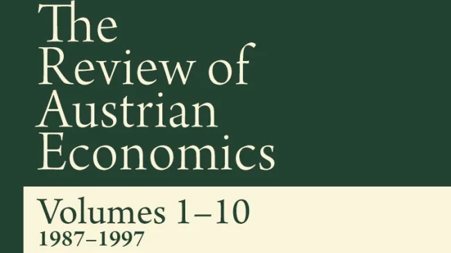 The Review of Austrian Economics